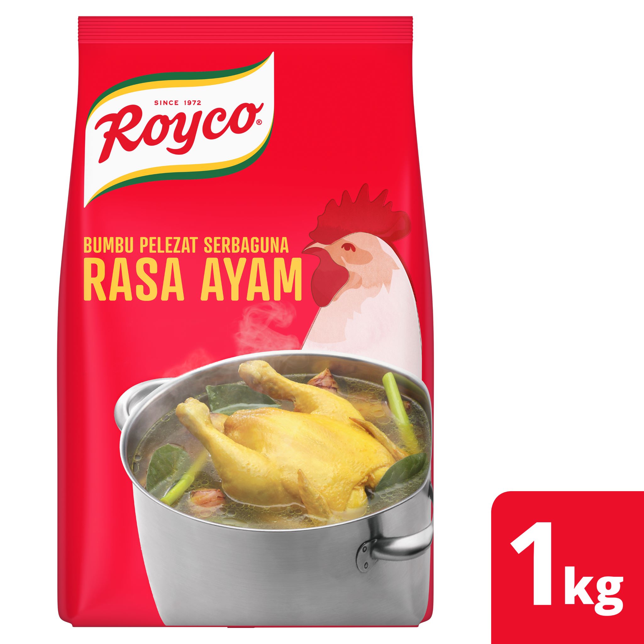 Royco Bumbu Rasa Ayam 1kg - Penyedap khas Indonesia untuk hasilkan masakan dengan citarasa gurih & rasa daging yang mantap!